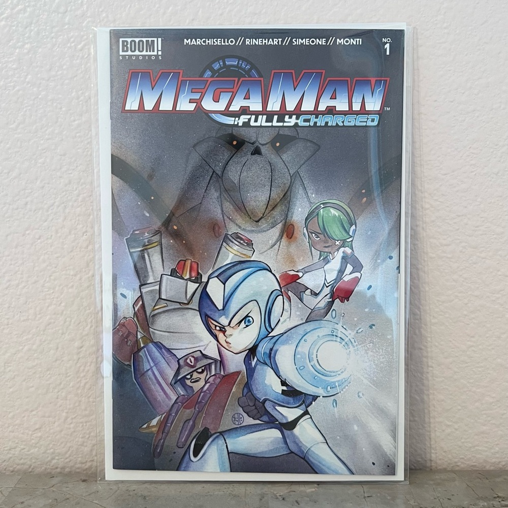Megaman Fully Charged #1 Peach Momoko Comic